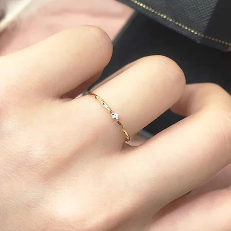 GRA Vintage Minimalism Twine Rings for Women Gift Original 925 Sterling Silver Engagement Wedding Ring High Quality Fine Jewelry - Image 3